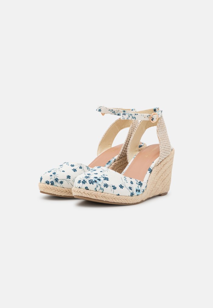 Sandales Anna Field Plateforme Wedge Boucle Blanche Femme | DAA-7109600